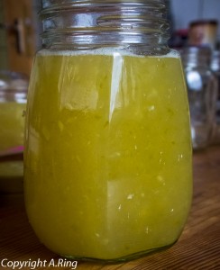 Limetten Zucchini Marmelade