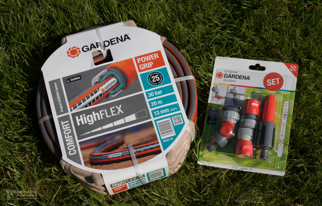 Gardena HighFelx Schaluch und Systemteile