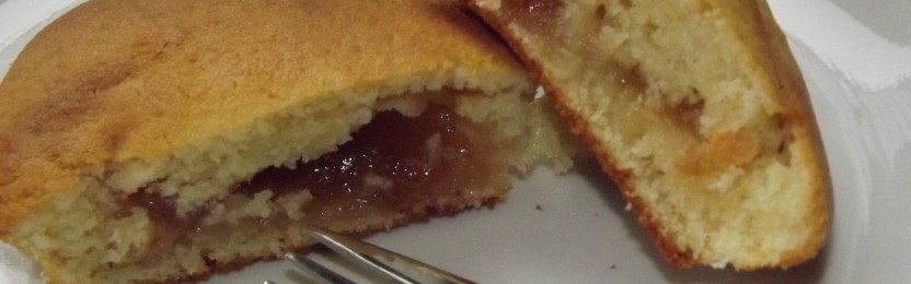 Muffins mit Marmelade